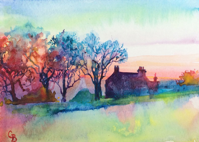 September meeting and watercolour demonstration